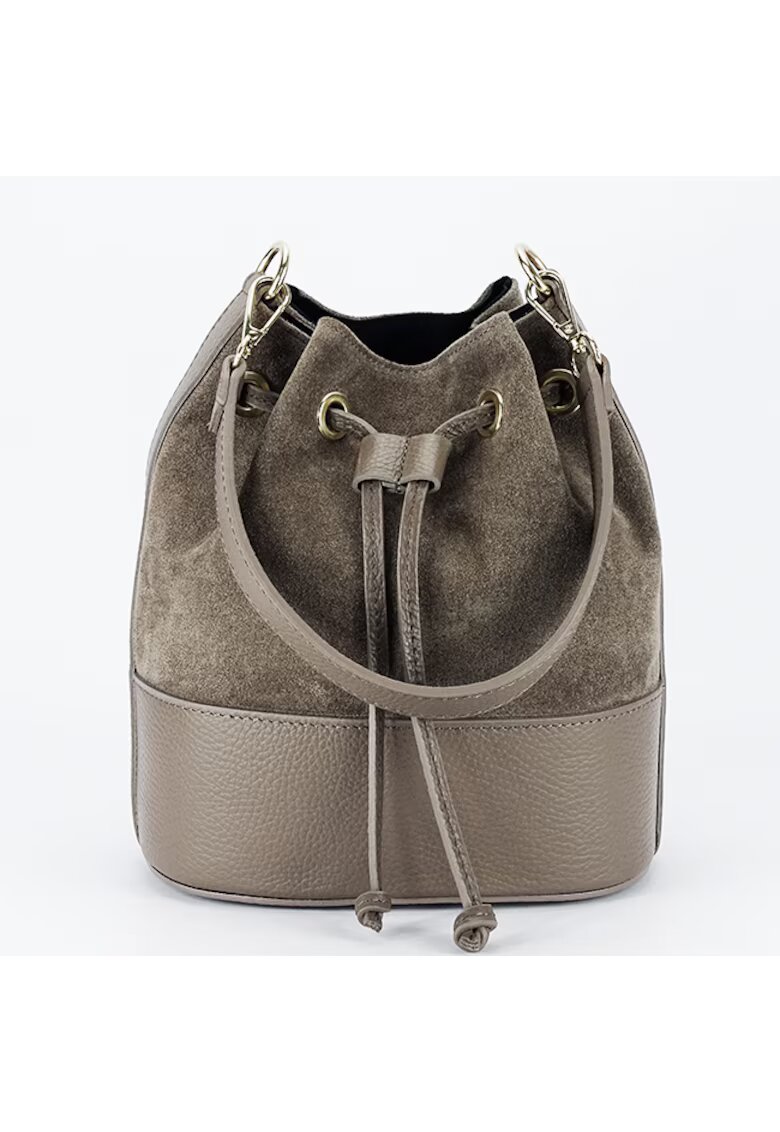 SOFILINE Geanta taupe tip sac din piele naturala 1313 M9 18090 - Maro taupe