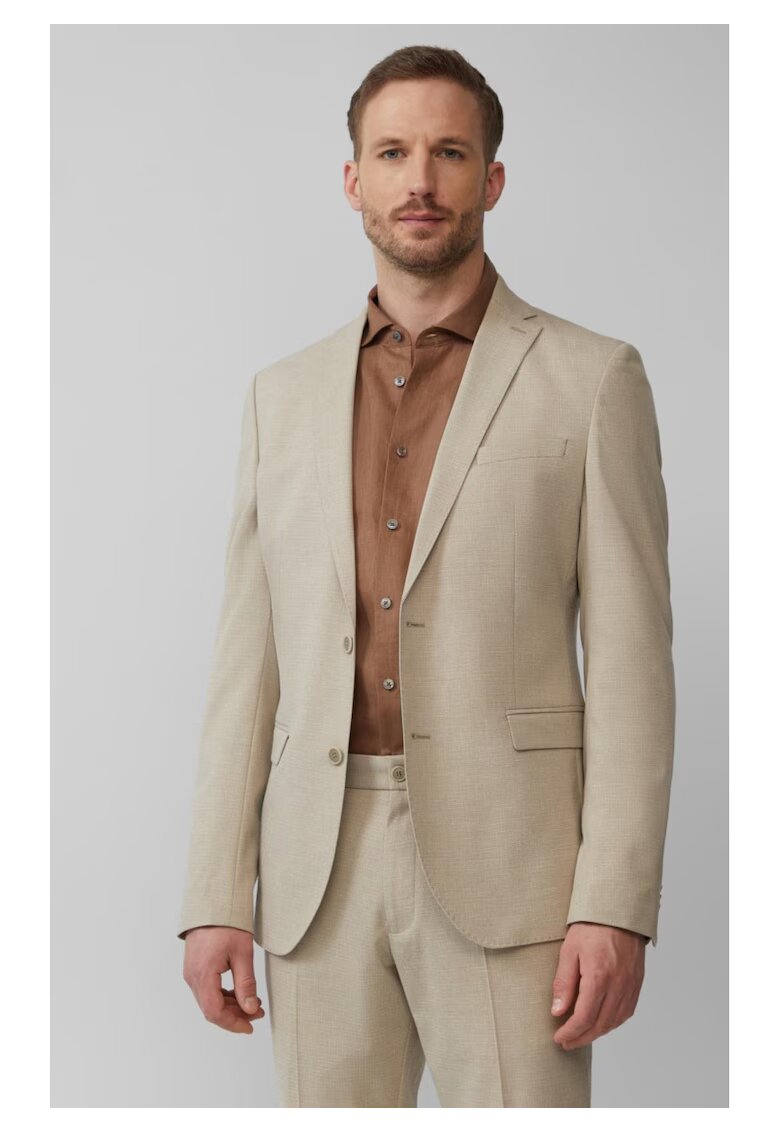 sOliver BLACK LABEL Sacou barbati cu model fin si croiala Regular Fit