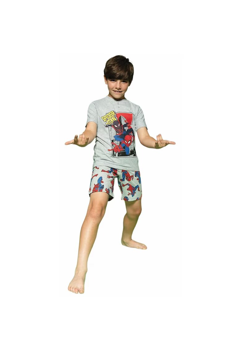 Spiderman Pijamale copii MV40M4527 - Gri