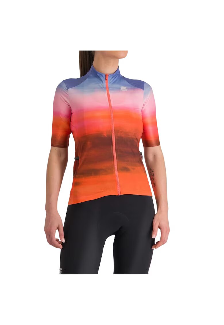 Sportful Tricou ciclism dama Flow Supergiara SS 2024 Multicolor - Multicolor