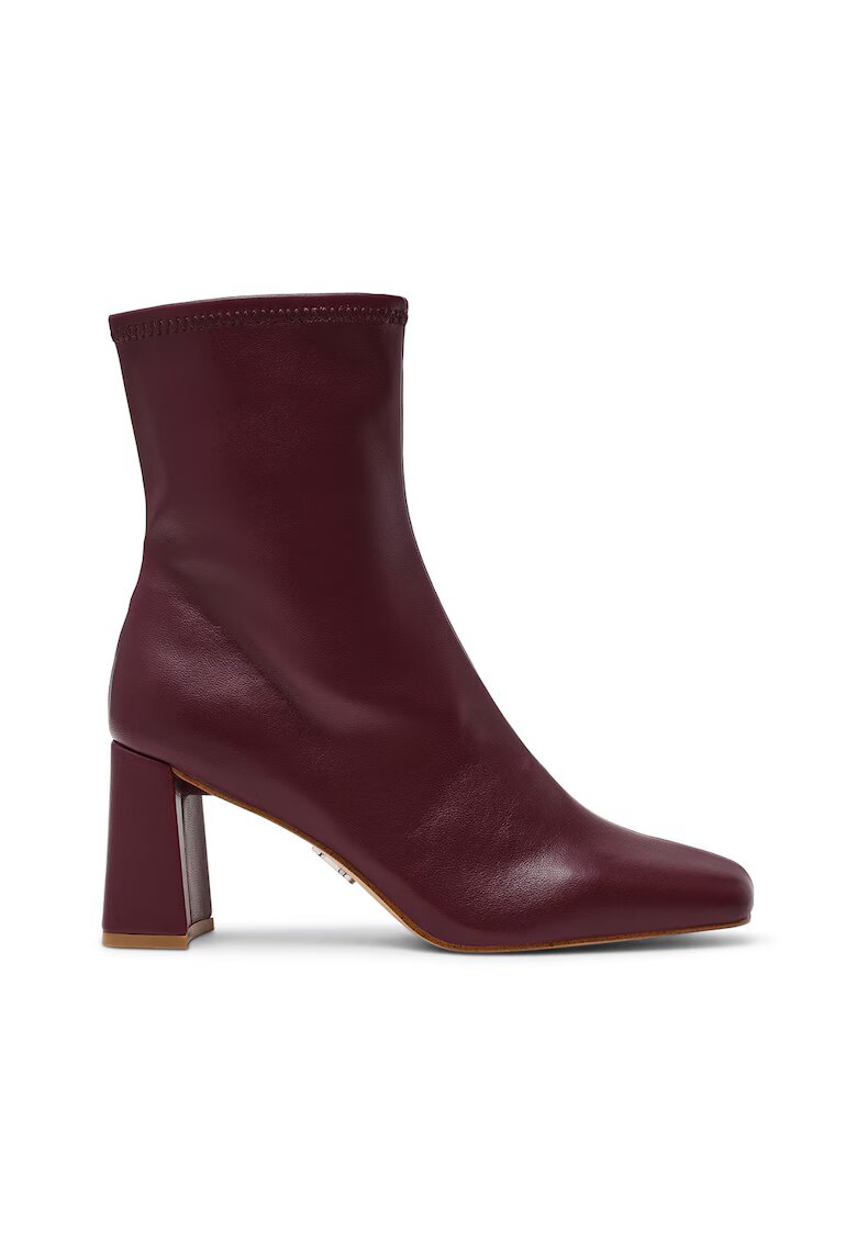 Steve Madden Botine de piele ecologica cu toc masiv Odesa - Violet pruna
