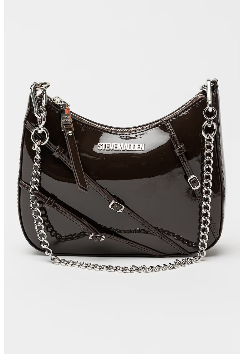 Steve Madden Geanta cu barete decorative - Maro inchis