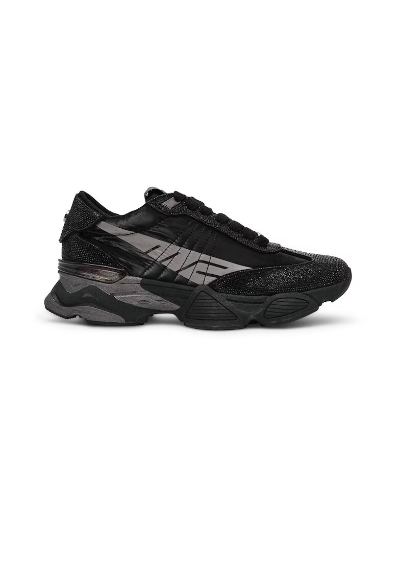 Steve Madden Pantofi sport din material textil Setback-R - Negru/Gri