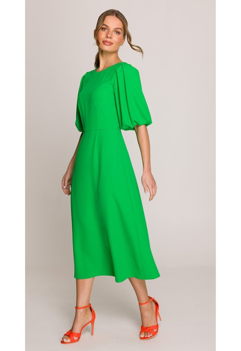 Stylove Rochie cu maneci bufante - - Verde