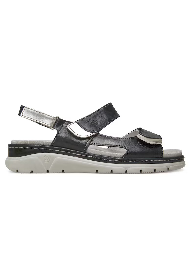 Suave Sandale dama 710065-01 - negre - piele naturala