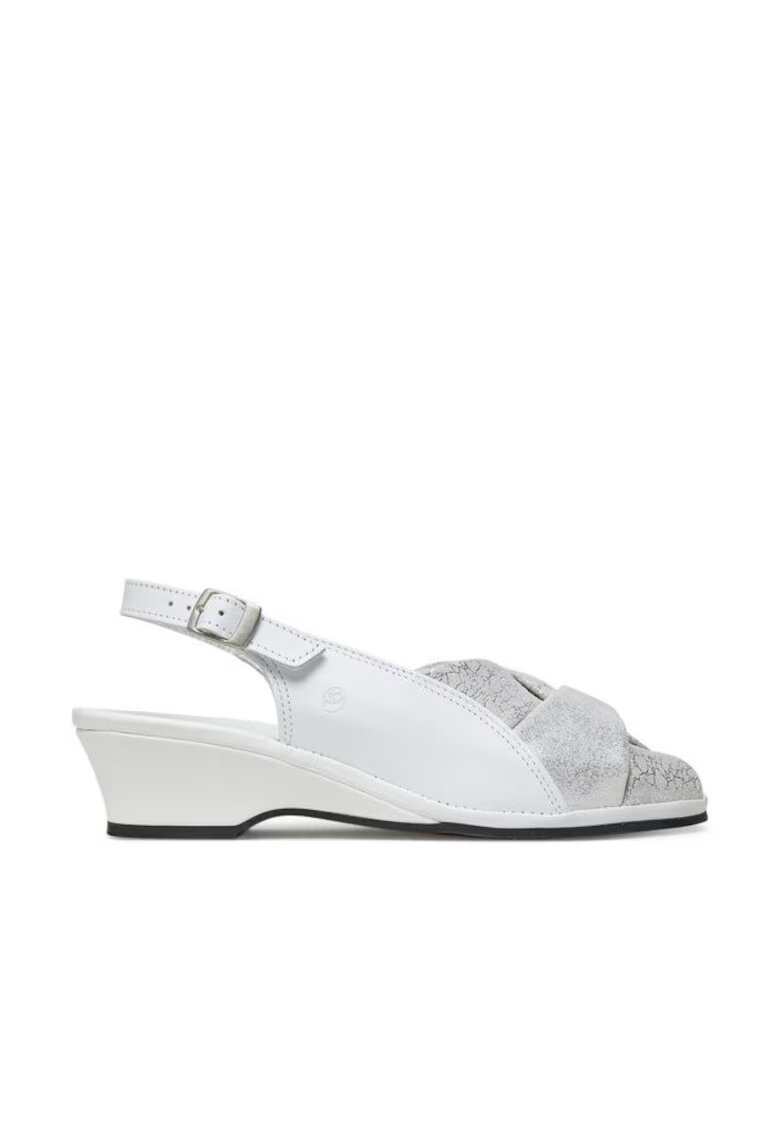 Suave Sandale dama - model Weiss - piele naturala - alb