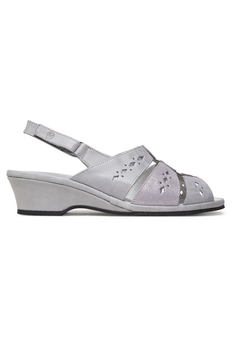 Suave Sandale dama - piele naturala - gri
