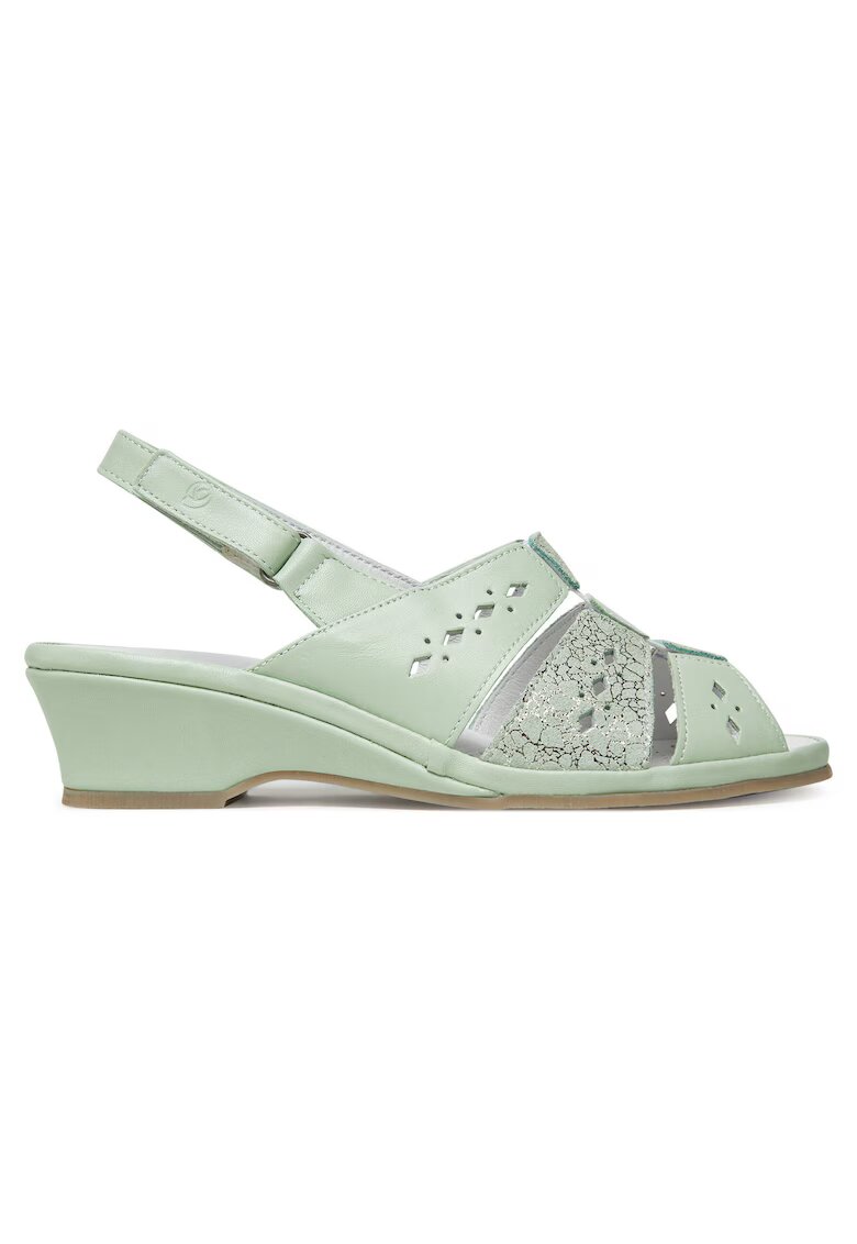 Suave Sandale dama - piele naturala - verde - model Hellgrun