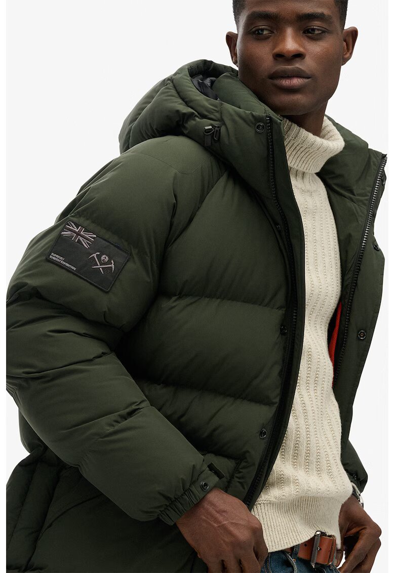 Superdry  Co Geaca cu vatelina XPD Baffle - Verde inchis