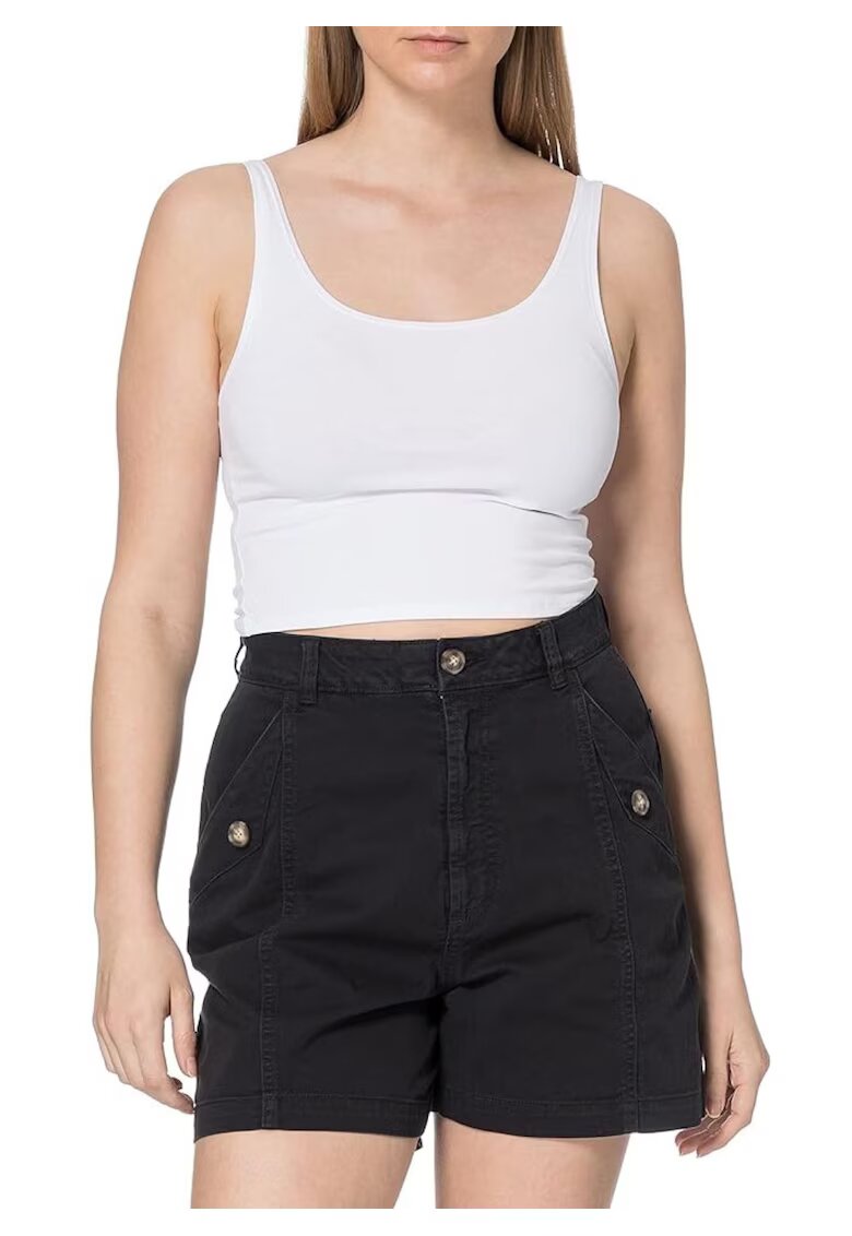 Superdry  Co Pantaloni scurti cu talie inalta si croiala dreapta -