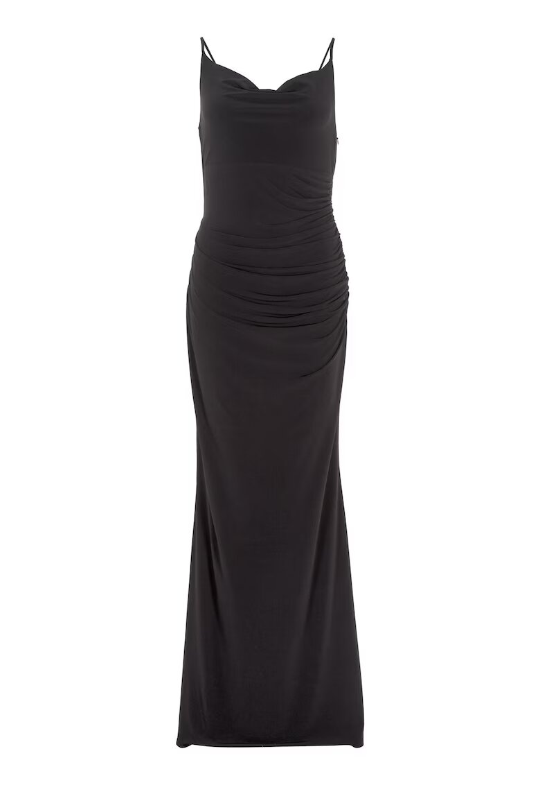 Swing Rochie dama 5AI02900 - Poliester/Elastan - Negru