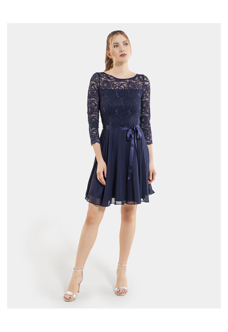 Swing Rochie de cocktail dama - tip - bleumarin - fabrica de calitate