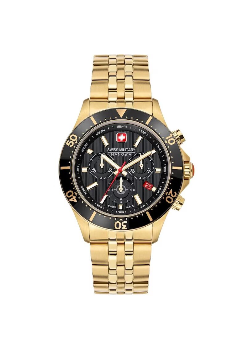 Swiss Military HANOWA Ceas barbatesc Swiss Military SMWGI2100710 Quartz Auriu