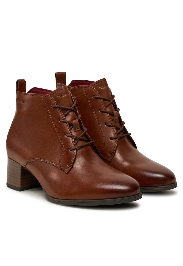 Tamaris Botine dama 1-25131-43 - piele naturala - maro