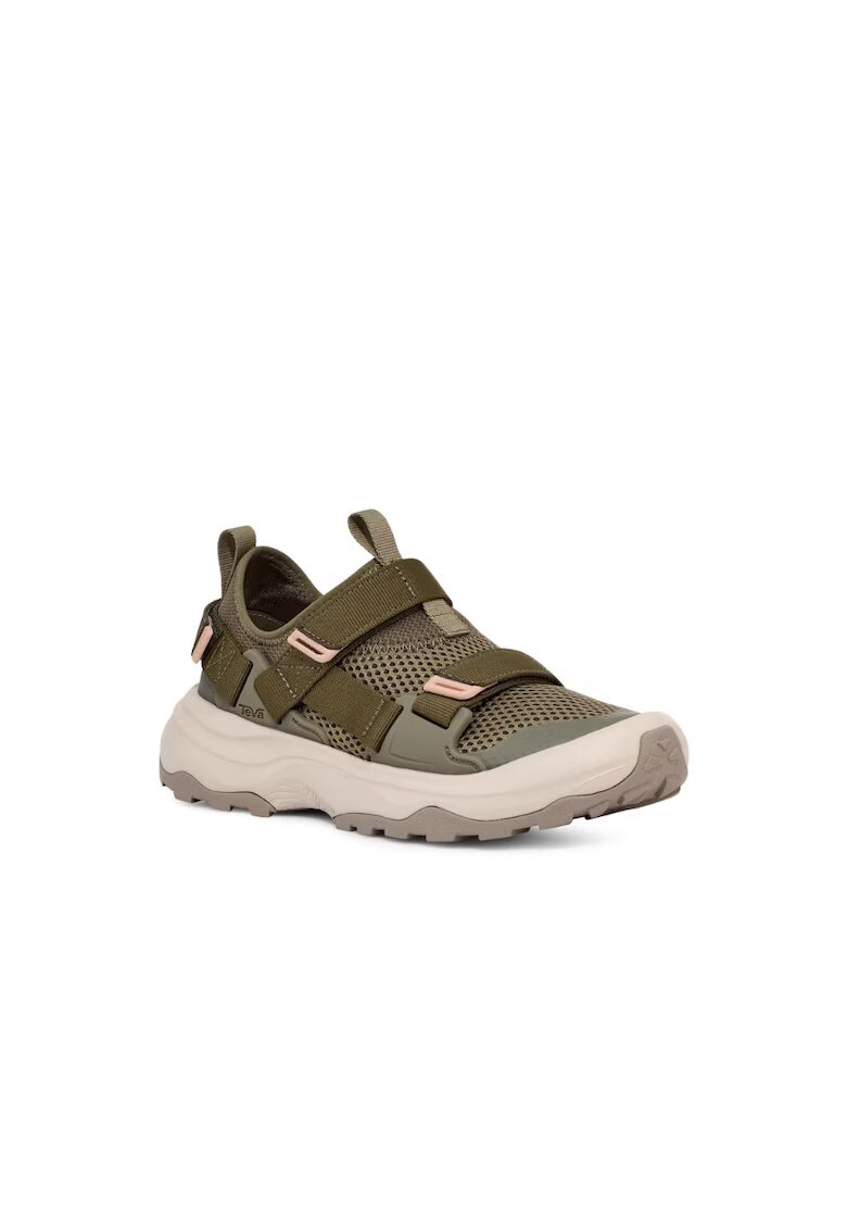 Teva Pantofi sport dama - Textil - Kaki