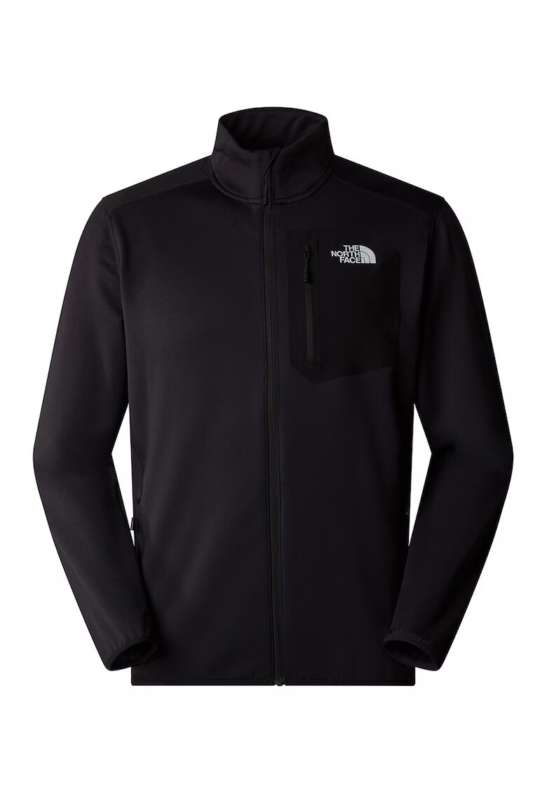 The North Face Bluza de trening cu finisaj rezistent la apa pentru drumetii Crest - Negru