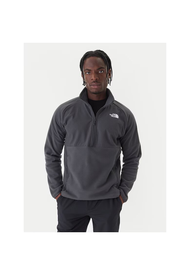 The North Face Bluza sport barbati gri - polar