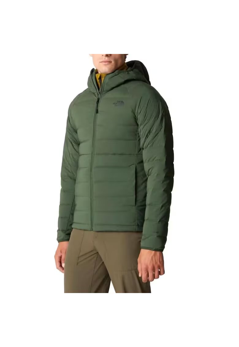 The North Face Jacheta barbati umplutura naturala - verde - poliester si elastan - sezon iarna
