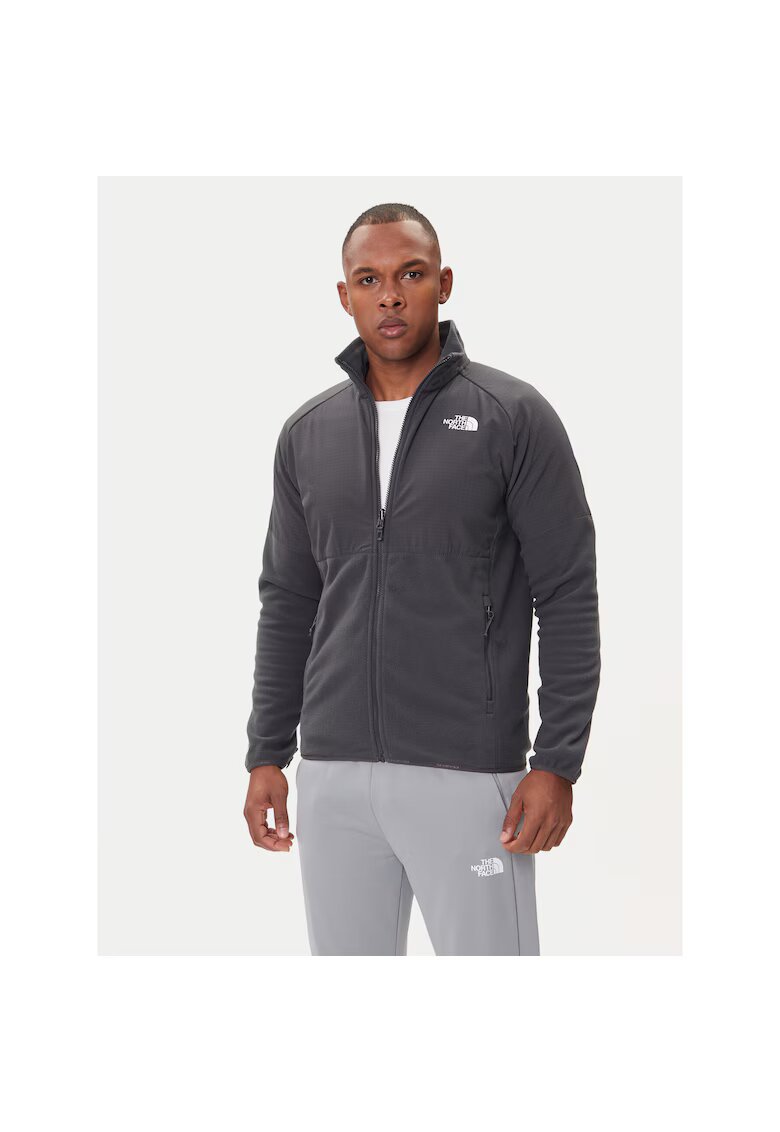 The North Face Polar barbatesc gri - sport