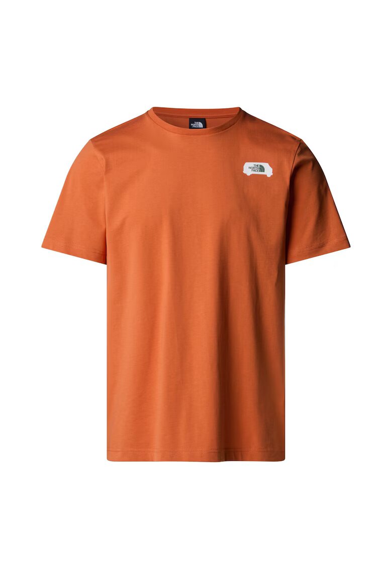 The North Face Tricou Ss Outdoor Graphic NF0A8C1Z6IG1 Barbati Portocaliu