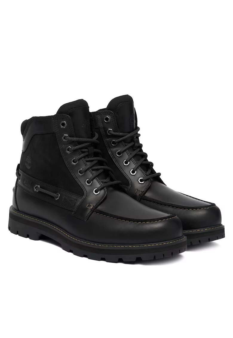 Timberland Ghete barbati - Mid Lace UP Boot TB0 - piele naturala - negru