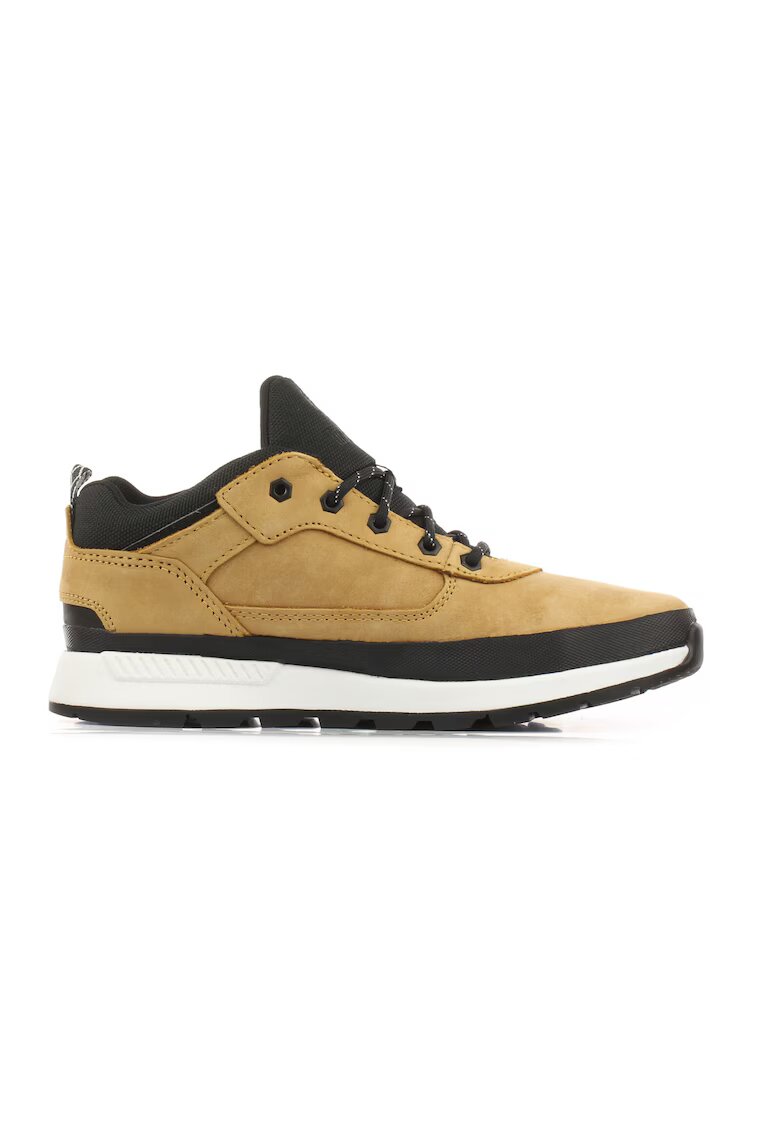 Timberland Pantofi baieti - Piele naturala/Textil - Maro