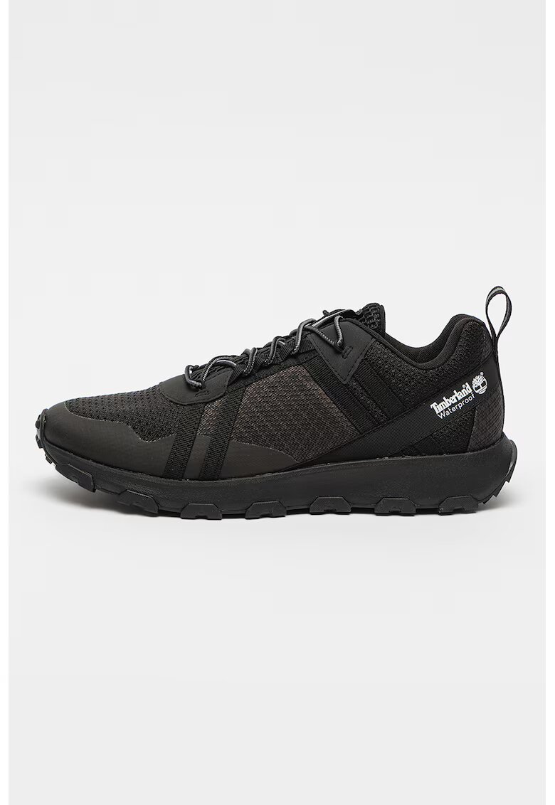 Timberland Pantofi sport impermeabili cu insertii de plasa Winsor Trail - Negru