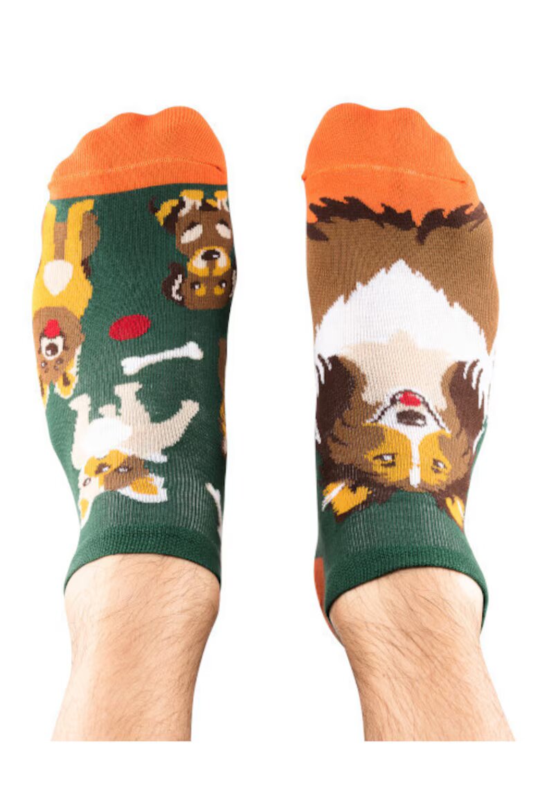 Todo Socks Sosete scurte bumbac Dog Adventures 600