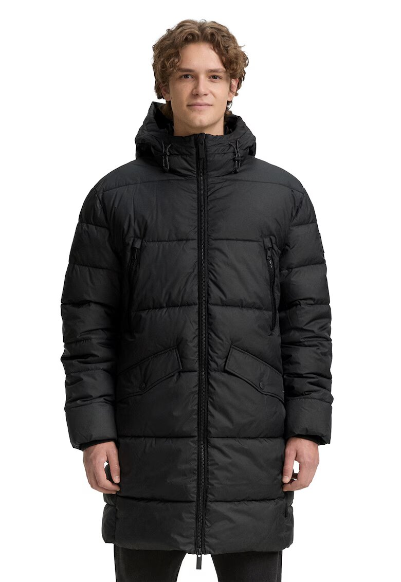 Tom Tailor Geaca parka cu vatelina - Negru