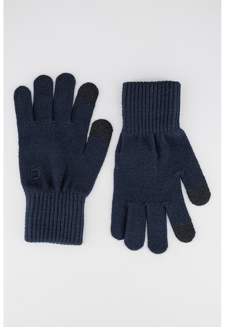 Tom Tailor Manusi uni din tricot - Negru