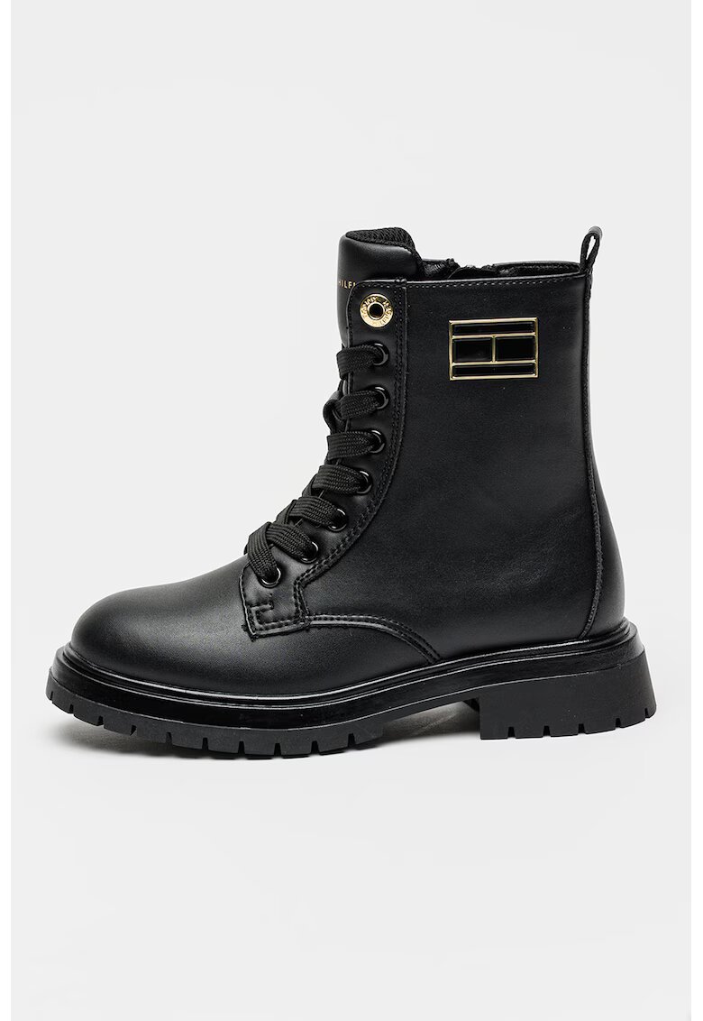 Tommy Hilfiger Bocanci cu siret - Negru