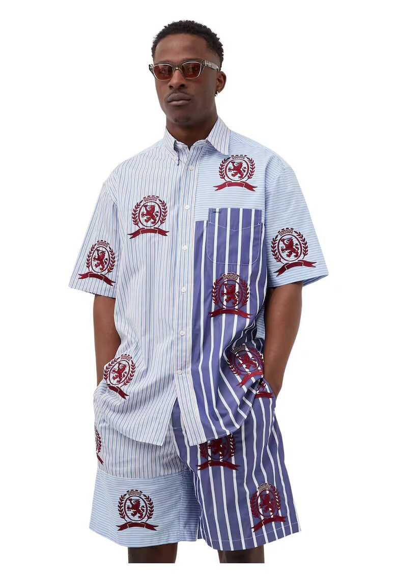 Tommy Hilfiger Camasa cu maneca scurta si imprimeu -