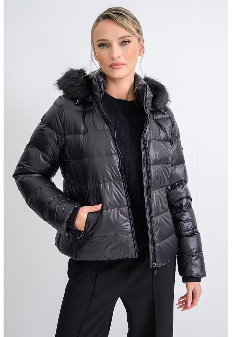 Tommy Hilfiger Geaca slim-fit cu umplutura de puf