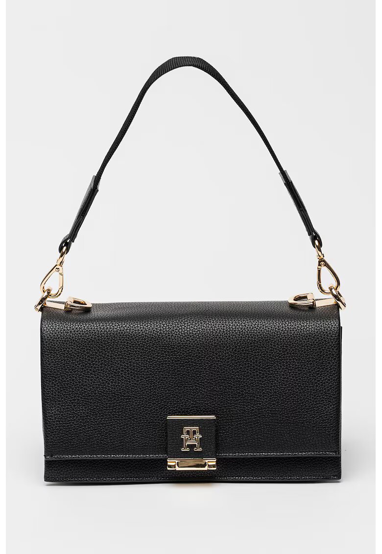 Tommy Hilfiger Geanta de piele ecologica - Negru