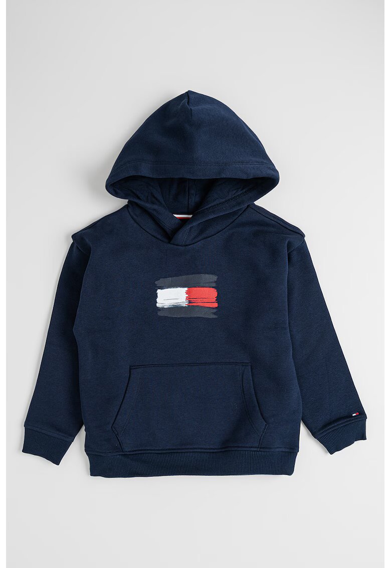 Tommy Hilfiger Hanorac cu buzunar kangaroo - Bleumarin