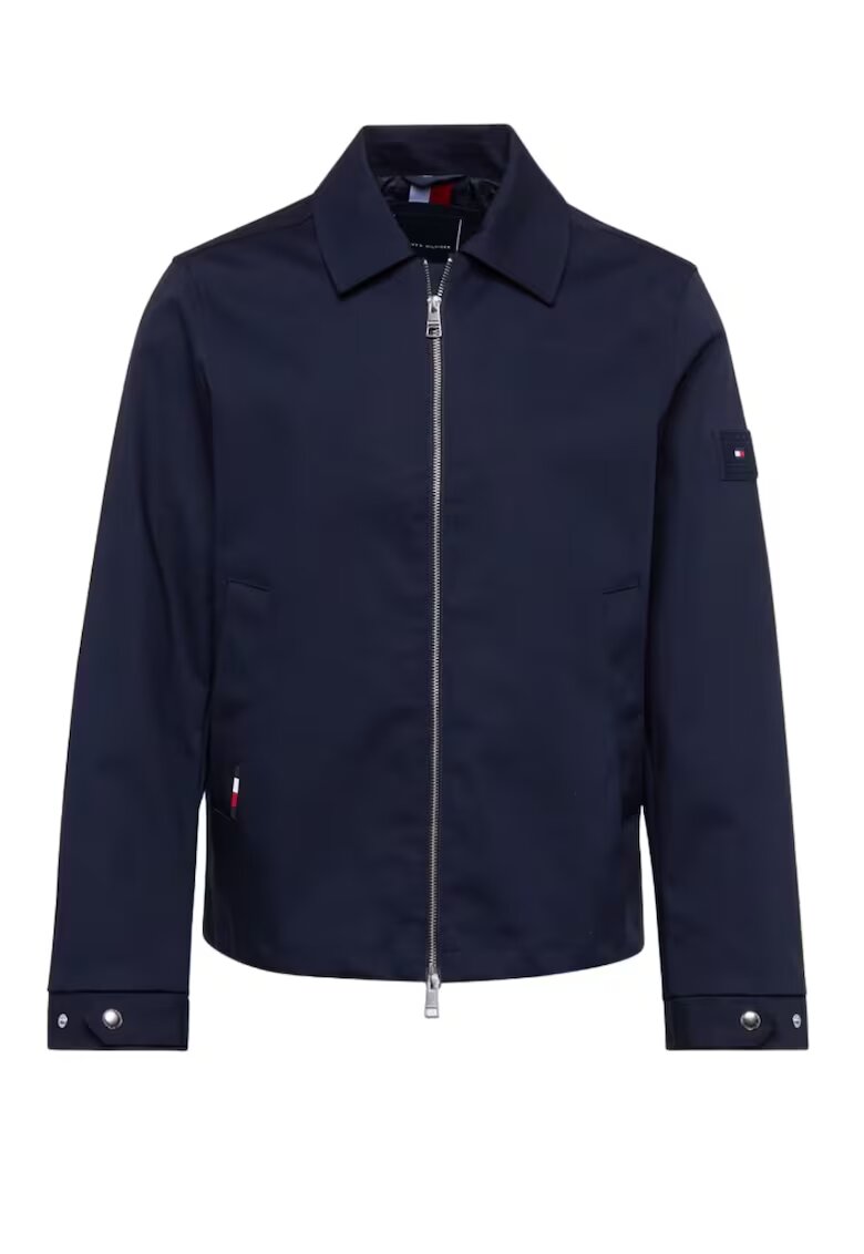 Tommy Hilfiger Jacheta barbati - Bumbac/Elastan - Bleumarin - Albastru