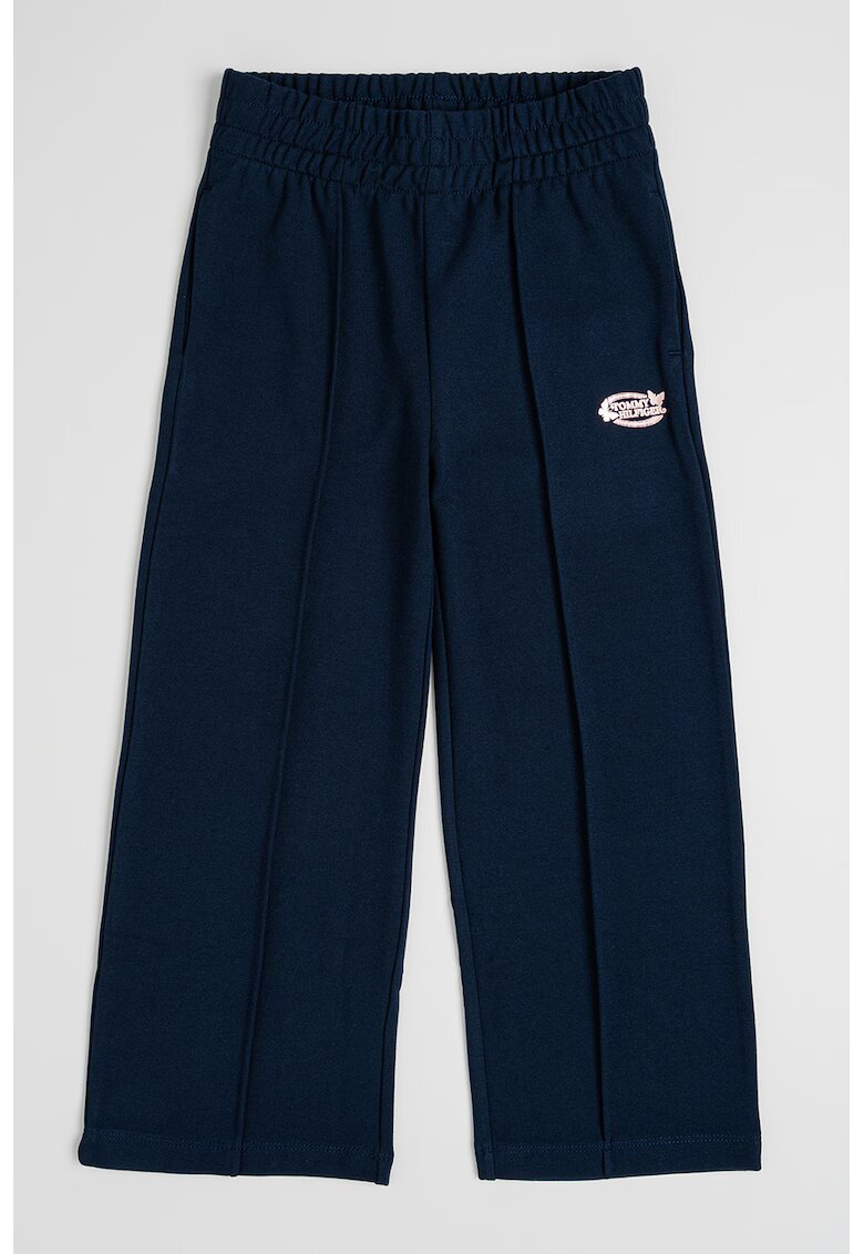 Tommy Hilfiger Pantaloni cu croiala ampla cu talie elastica - Bleumarin