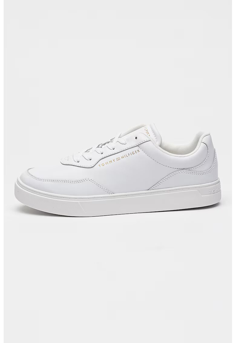Tommy Hilfiger Pantofi sport din piele cu talpa cupsole Casual - Alb