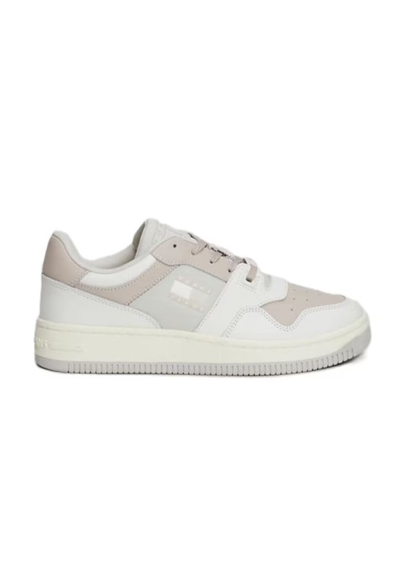 Tommy Hilfiger Pantofi sport pentru Femei - tjw retro basket tonal logo - EN0EN02606-PJ5 - Bej - Bej