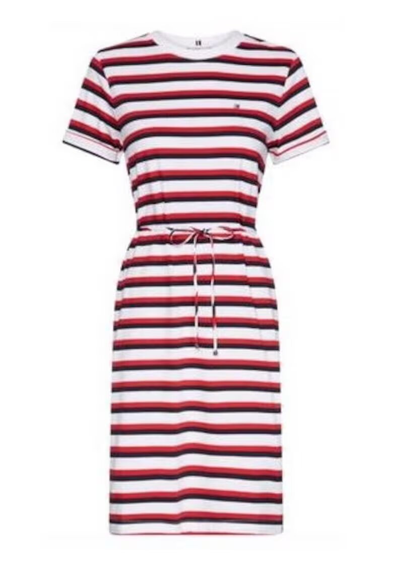Tommy Hilfiger Rochie cu dungi Angela - Alb