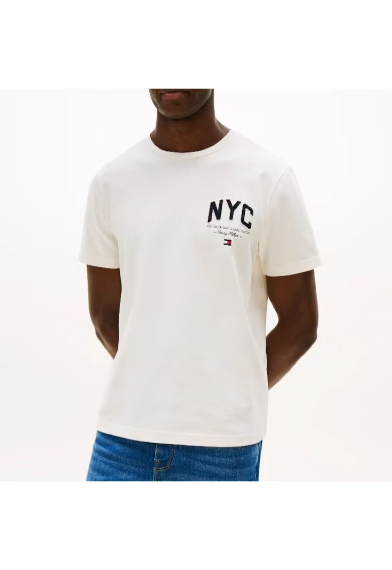 Tommy Hilfiger Tricou HILFIGER SCRIPT NYC TEE-MW0MW40427-Z00