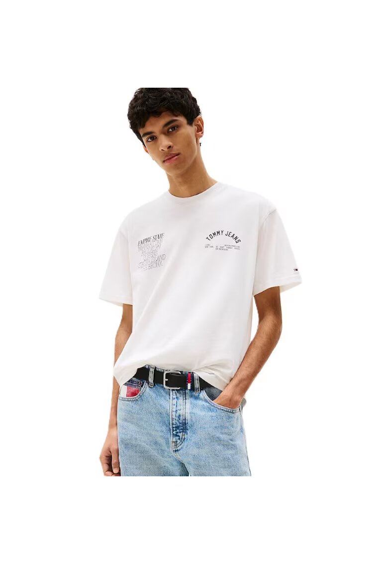 Tommy Hilfiger Tricou TJM RLX BOROUGHS TEE-DM0DM21592-YBL