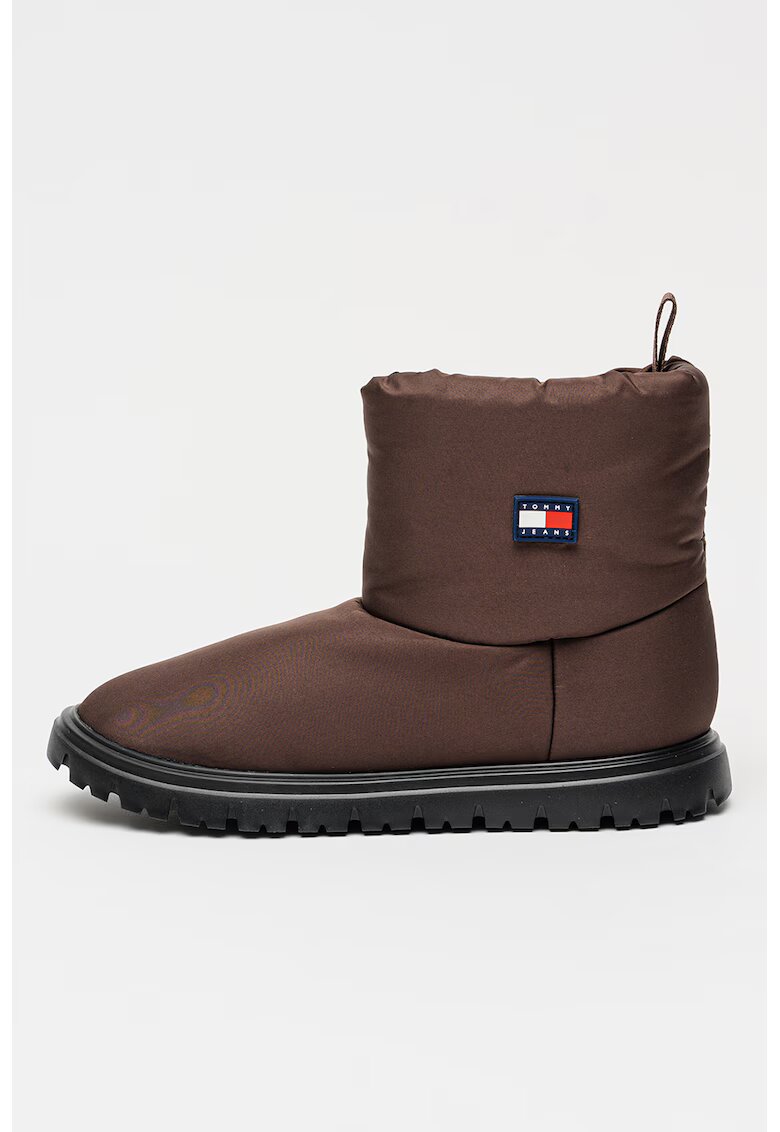 Tommy Jeans Ghete slip-on rezistente la apa - Maro