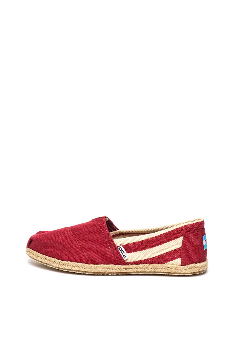 Toms Pantofi slip-on tip espadrile cu logo Classic