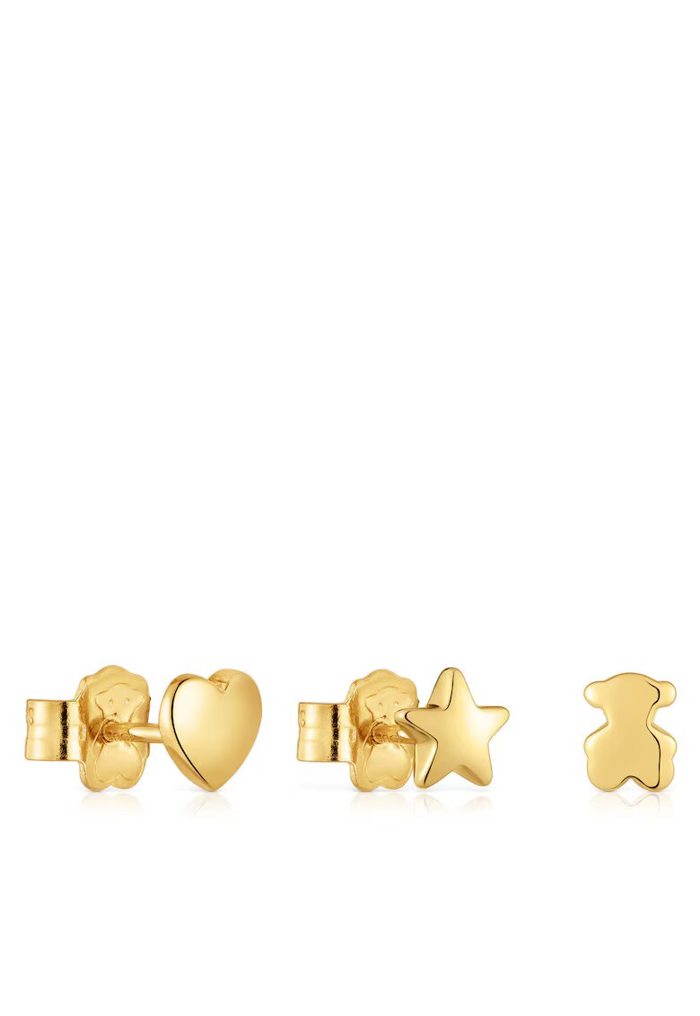 Tous Set cercei dama Gold Bold Motif - material plastic