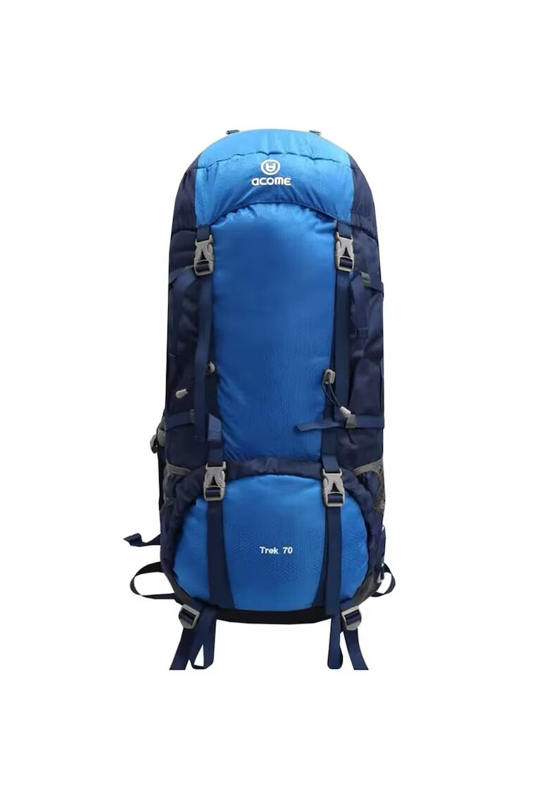 Trek Rucsac turistic Acome 70L - albastru - 170x207x376mm