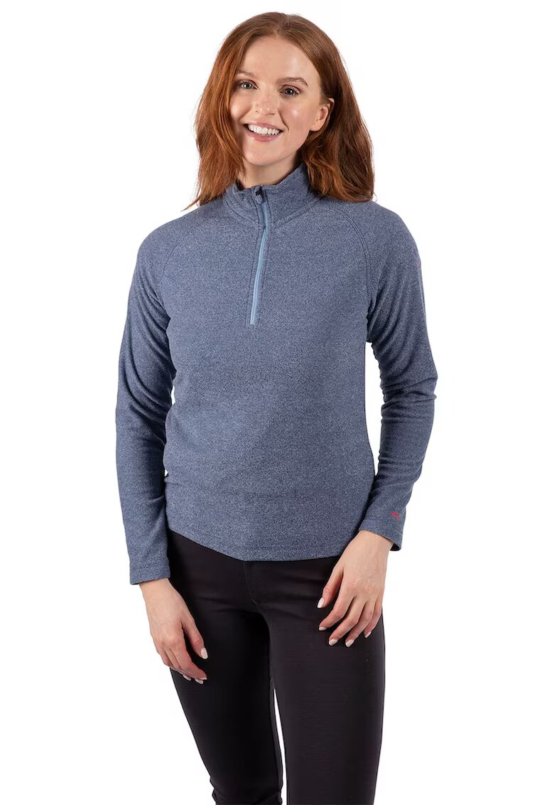 Trespass Bluza de trening din fleece cu maneci raglan Meadows - Alb/Bleumarin