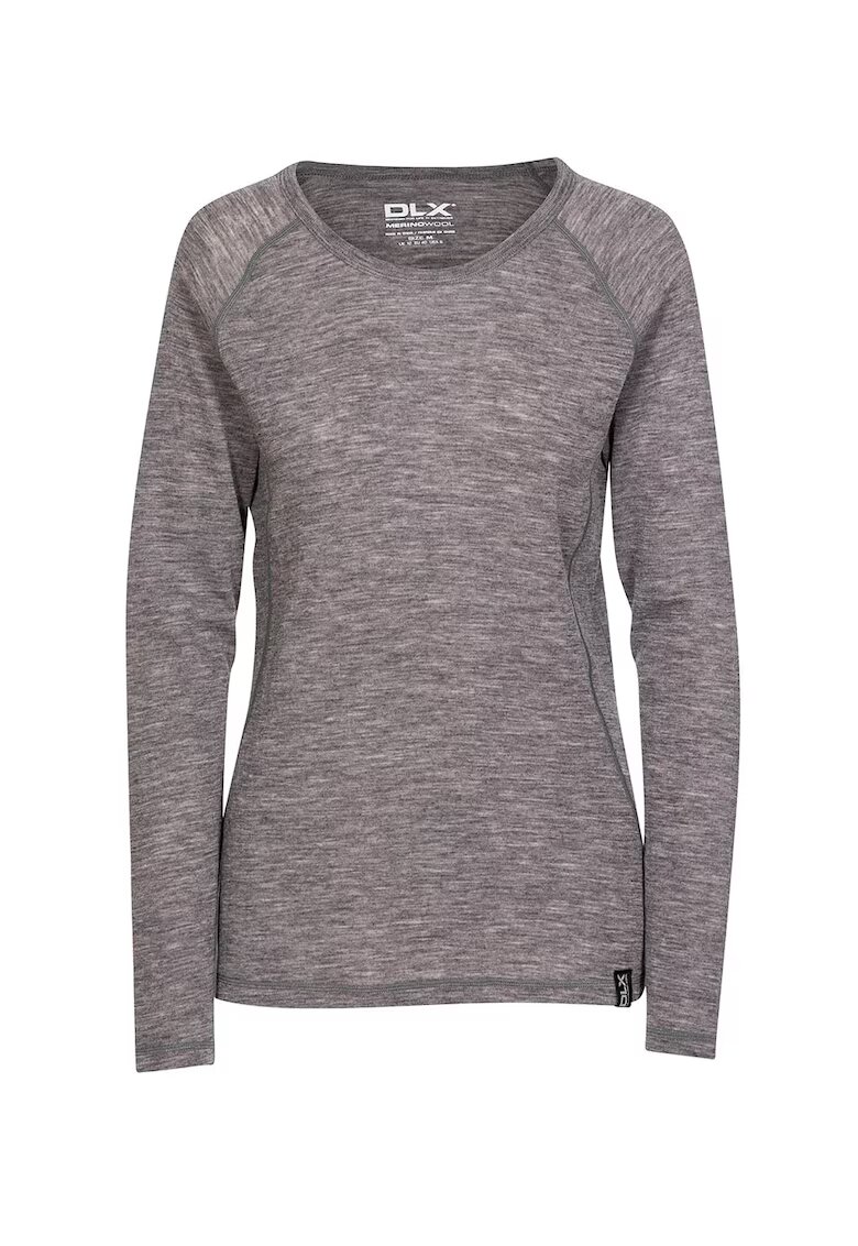 Trespass Bluza termica din lana Merinos Libra DLX - Gri inchis melange