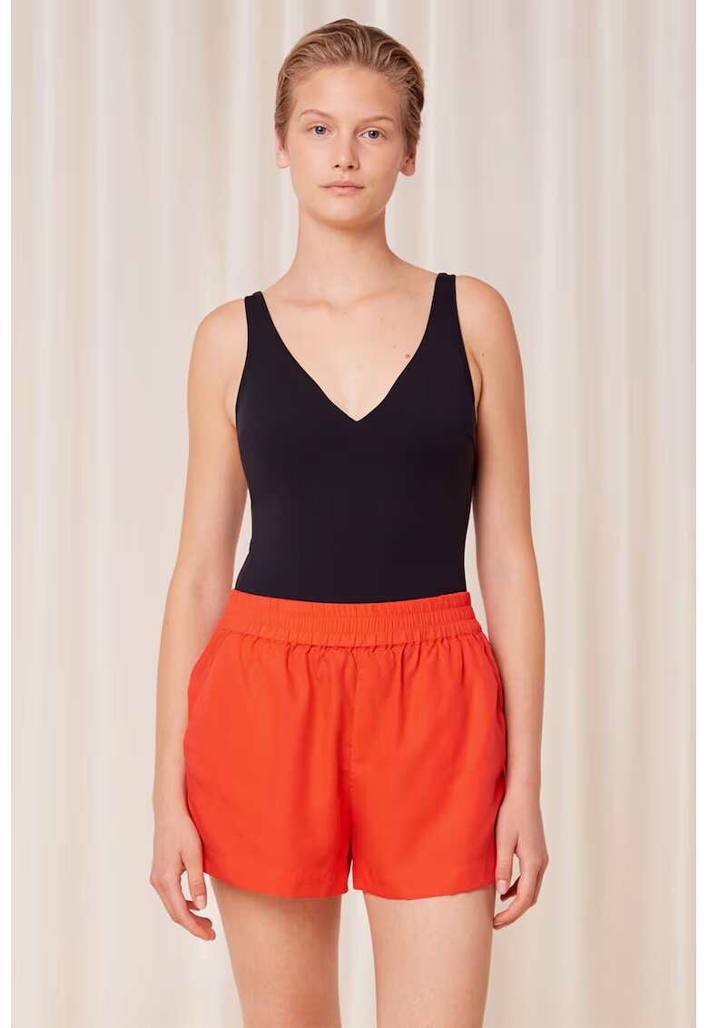 Triumph Pantaloni scurti de plaja - din bumbacm cu buzunare laterala - Portocaliu mandarina