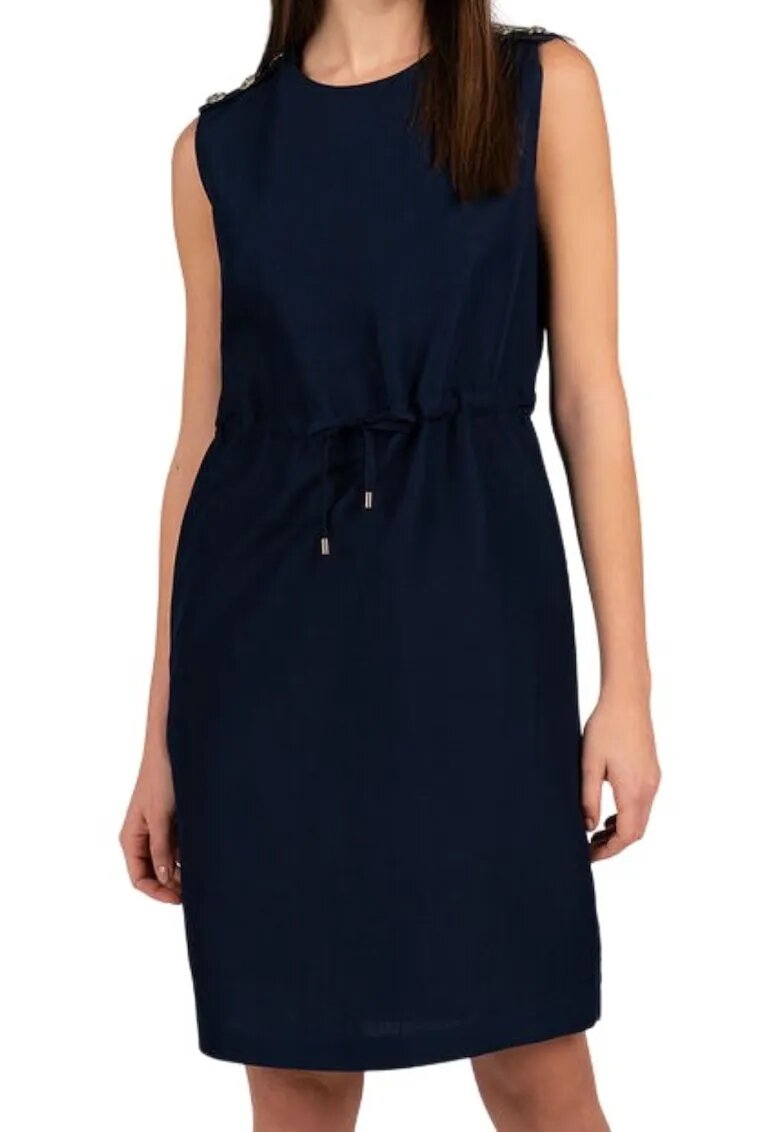 Tru Trussardi Rochie - In/Viscoza - Bleumarin -